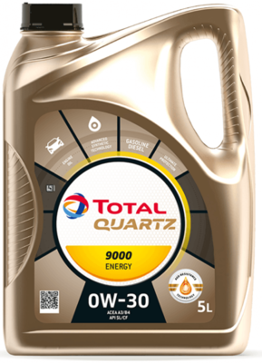 Total QUARTZ Energy 9000 0W-30 5L