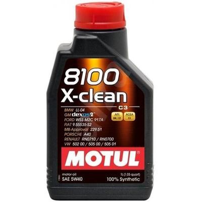 Motul 8100 X-Clean 5W-40 C3 1L