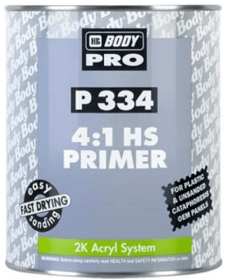 HB BODY PRIMER P334 HS 4:1 plnic cerny 1L