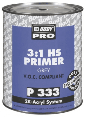 HB BODY PRIMER P333 HS 3:1 plnic bily 1L