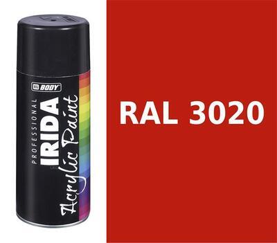 BODY IRIDA akrylátový sprej RAL 3020 400ml