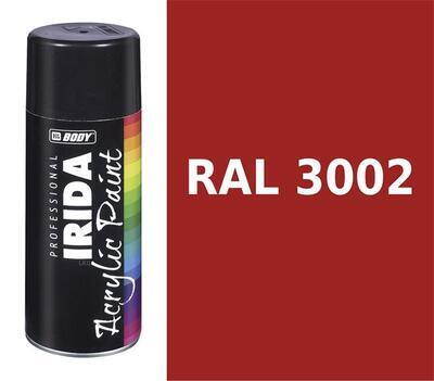 BODY IRIDA akrylátový sprej RAL 3002 400ml