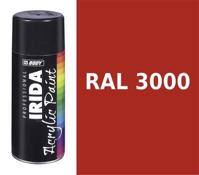 BODY IRIDA akrylátový sprej RAL 3000 400ml