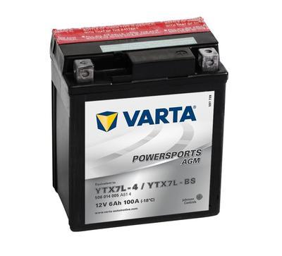 VARTA AGM Active - 12 V, 4 Ah, 113x70x105 mm